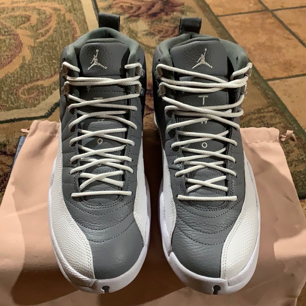 Air Jordan 12 Men’s Retro Stealth Shoes (Premium) - Picture 6 of 11